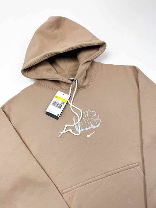 Оригінал! Худі Nike Solo Swooth (бежеве) (S, M, L) Нове з бірками!