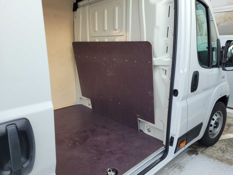 Zabudowa busa, paki Fiat Ducato Opel Movano L4H2 sklejka