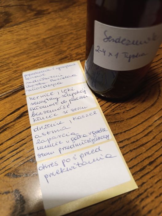 Z Podlasia kasztanowiec kwiat przytulia głóg miłorząb  krążenie limfa