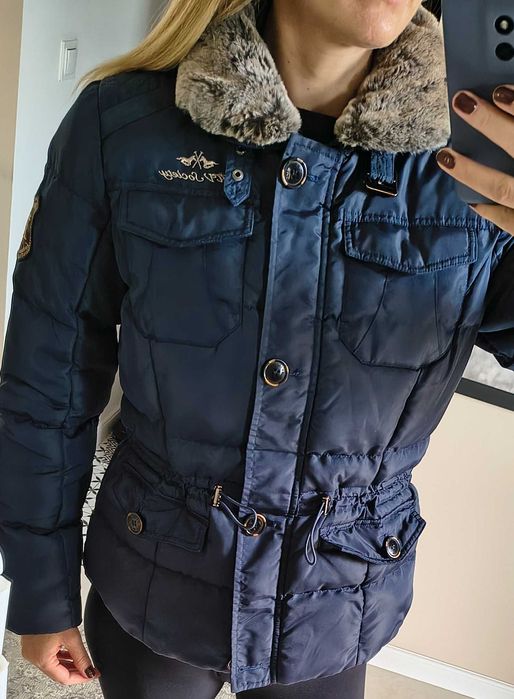 HV Polo zimowa kurtka jeździecka M