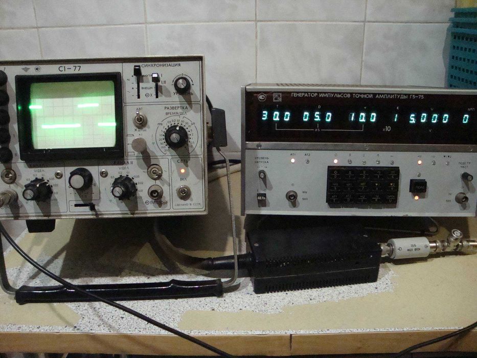 Г5-75 Генератор импульсов точной амплитуды