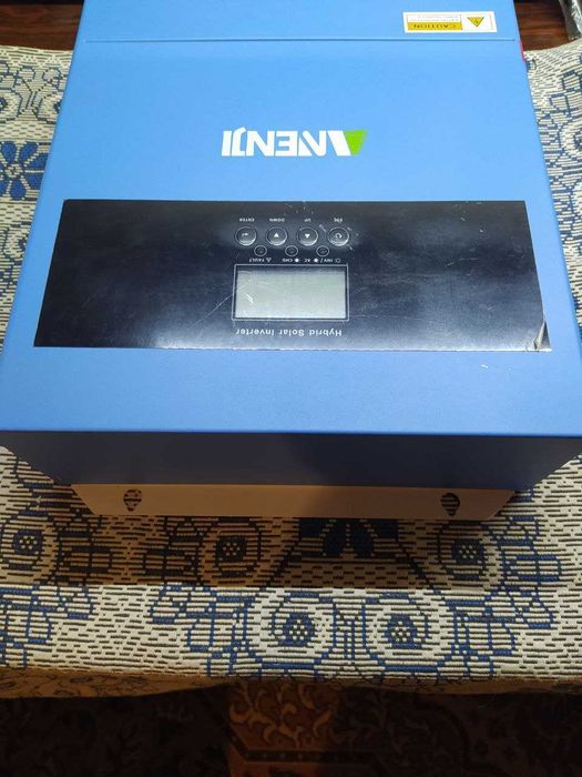 Гібридний інвертор Anenji 4.2 кВт 24 В з Wi-Fi. Новий (опис)