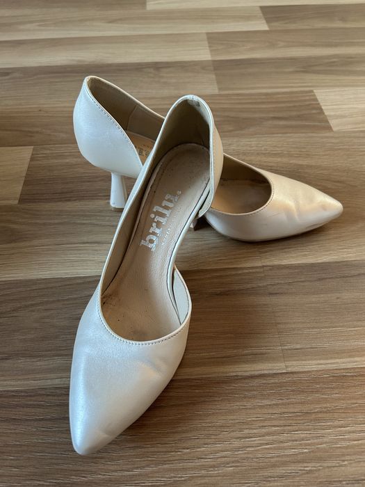 Szpilki ślubne asymetryczne BRILU