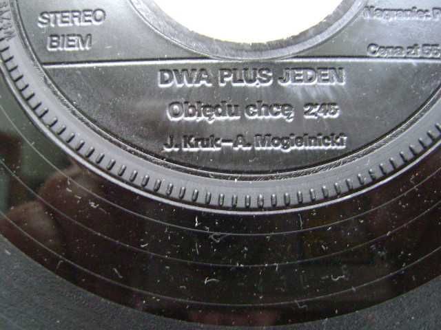 Starocie z PRL - Płyty winylowe = Zestaw 4 single z czasów PRL