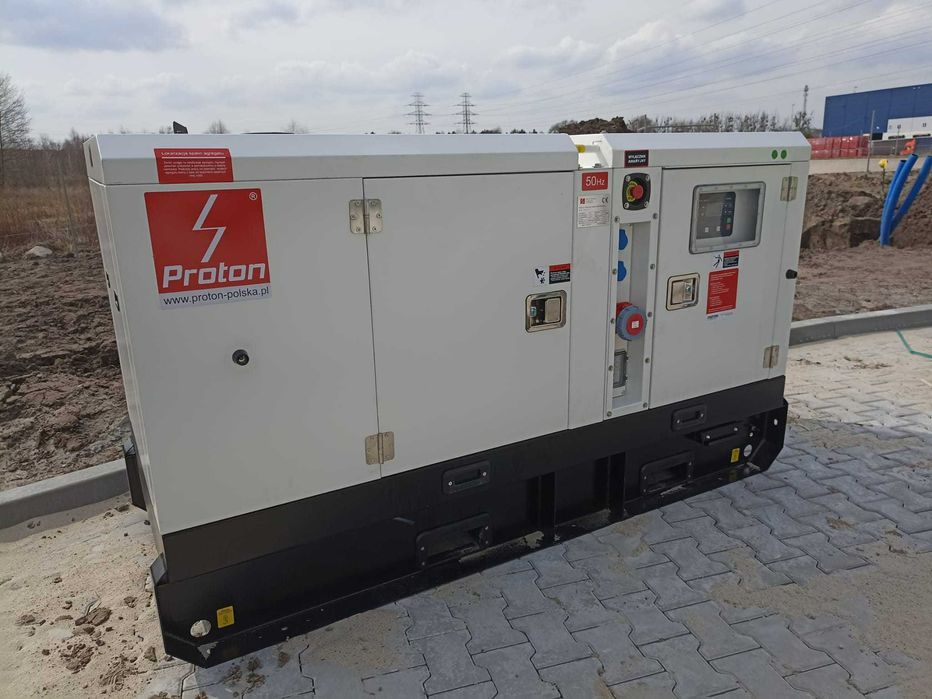 Agregat Prądotwórczy Proton Diesel ZPP 30kW 34kW Automatyka SZR AVR