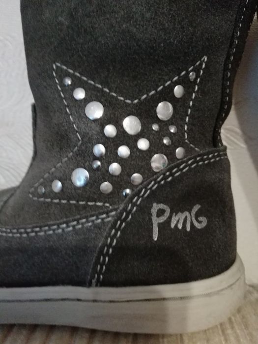 Primigi Кожаные ботинки. Италия. 24 р. 15 см. Деми. Кроссовки.