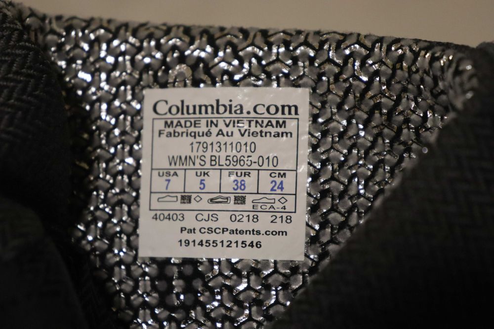 Зимні чоботи Columbia