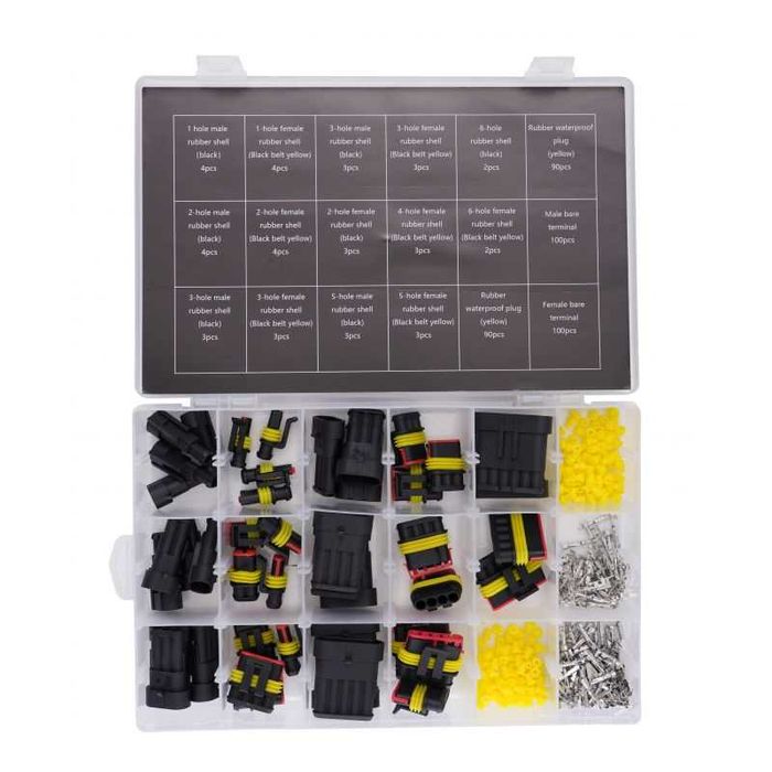 ZŁĄCZKI HERMETYCZNE złączki elektryczne samochodowe 424 EL. KD10494