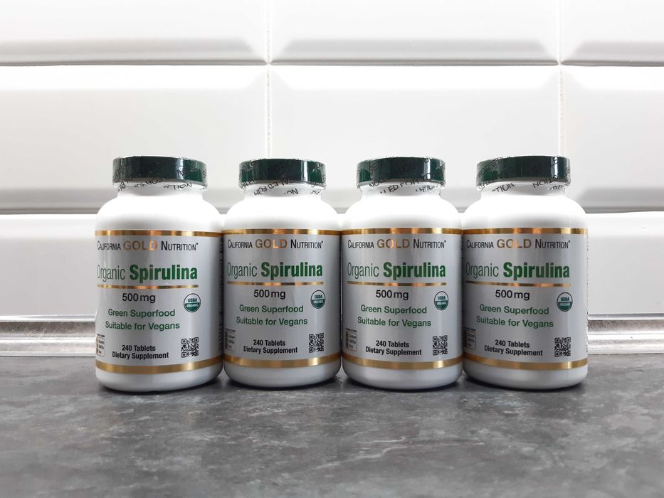 CGN, Organic Spirulina 500 мг (240 таб.), спирулина, спіруліна