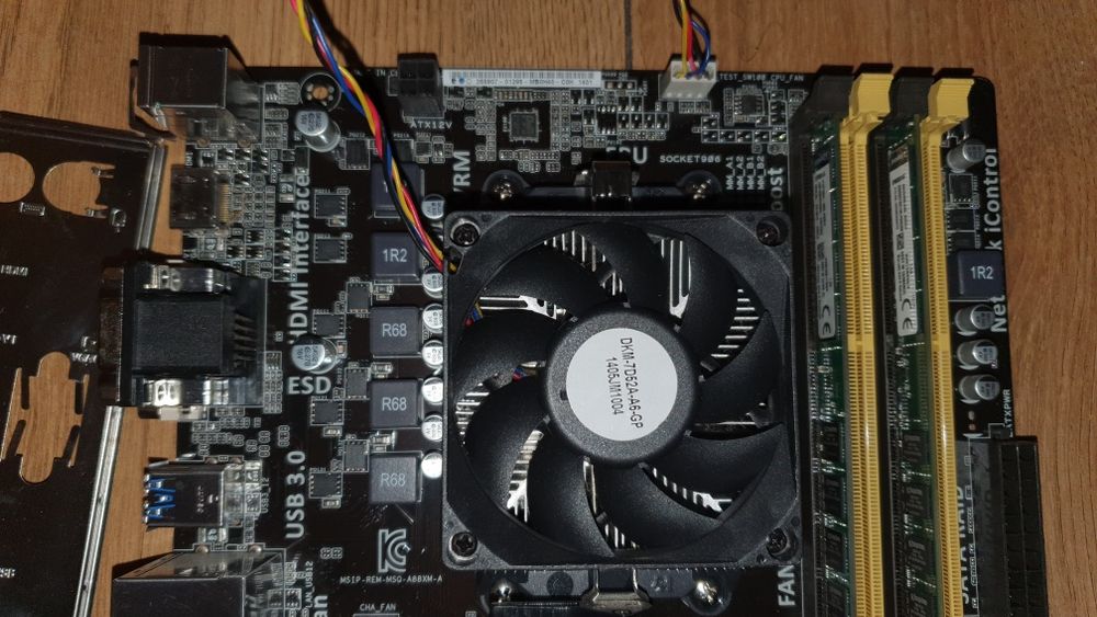 ASUS A88XM-A AMD A4 5300,DDR3 8GB FM2 100% sprawne Super Stan.