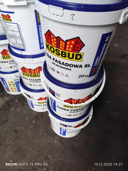 Farba fasadowa silikonowa KOSBUD