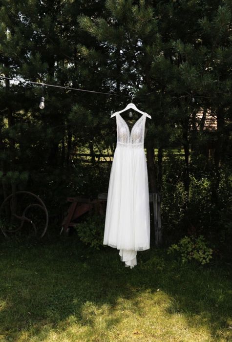 Suknia ślubna na wzrost 160 cm