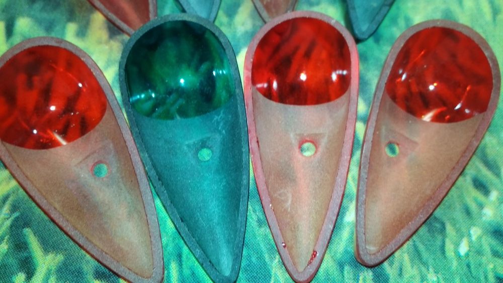 Самолётный бортовой вогонь БАНО 45 Бано-45 красный зелёный ссср