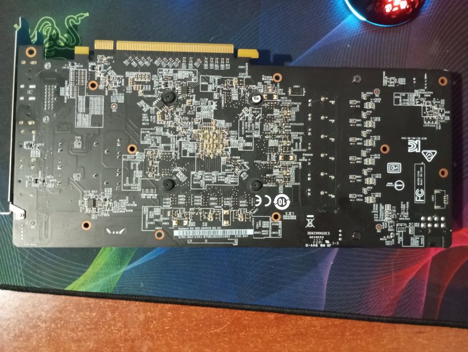 продам rx580 8gb, отвал 2 видеочипов