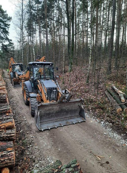 Wynajem usługi Minitraktorek Glebogryzarka Separacyjna Minikoparka