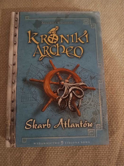 "Skarb Atlantów", autorka: Agnieszka Stelmaszyk