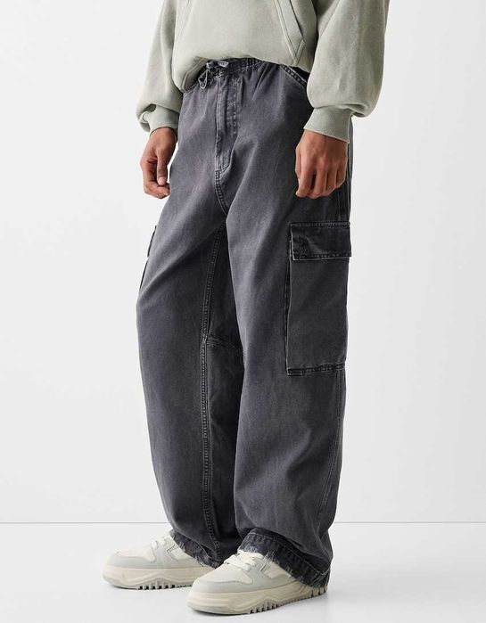 Джинси Bershka Wide Skate Jeans