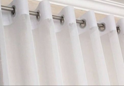 Тюль/гардина льон до підвіконня