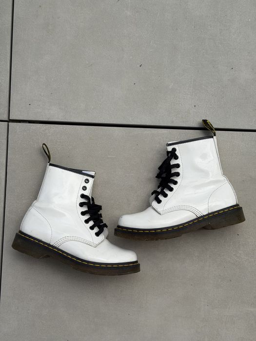 Dr. Martens 1460 White Smooth r.37 białe glany