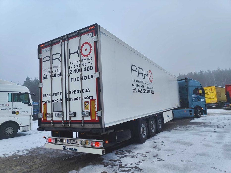 Wynajem Naczepa Chłodnia Krone Standard, THERMO KING SLXi 300