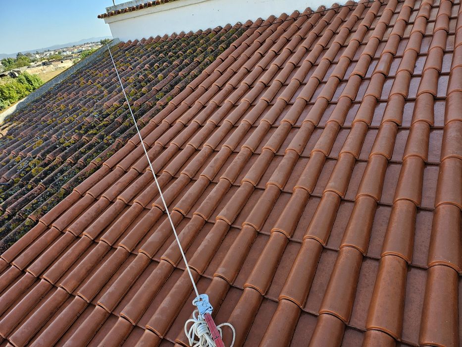 Limpeza Lavagem Telhados Aplicação de hidrofugante