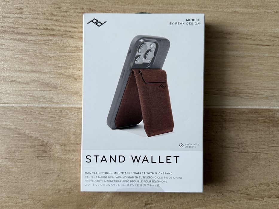 Magnetyczny portfel / podstawka do iPhone