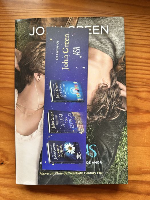 Livro - A culpa é das estrelas, John Green