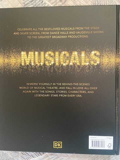 Książka “Musicals” - Nowa, trudno dostępna!