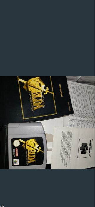 Jogo Nintendo 64 The Legend of Zelda Ocarina of Time CIB