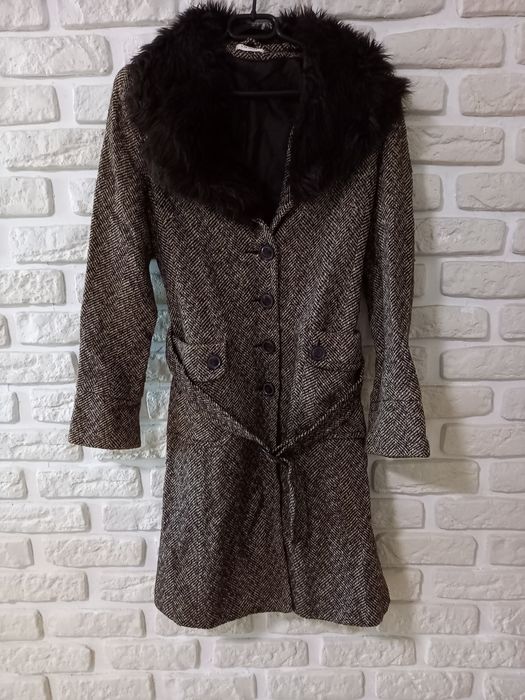 Płaszcz jesienno zimowy  vintage Orsay S/M 36/S