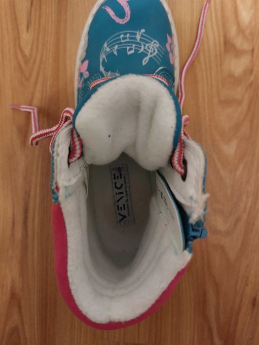 Niebieskie trapery dziewczęce, nowe (Venice) 32