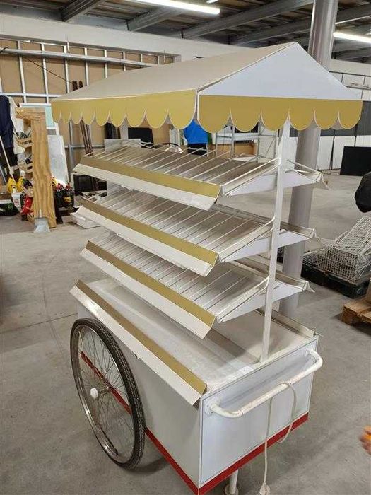 Carrinho de publicidade