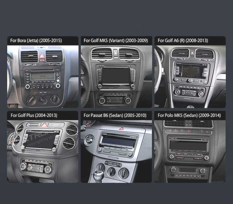 RADIO 8″ GPS ANDROID 11 VOLKSWAGEN VW PARA SEAT SKODA OCTACORE 4GB RAM+64GB ROM