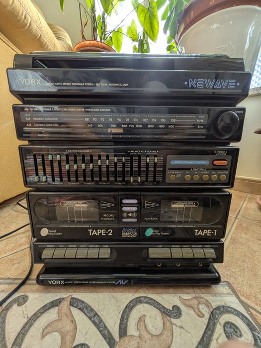 Gira discos e cassetes