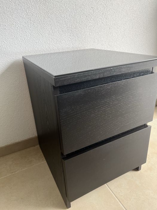 Mesinha de Cabeceira MALM IKEA
