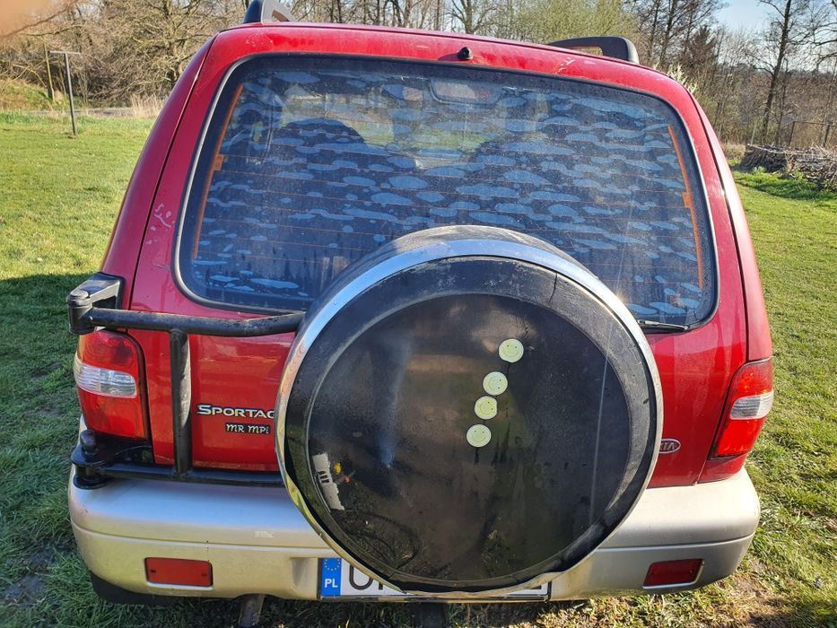 Kia SPORTAGE 1 I osłona na koło zapasowe