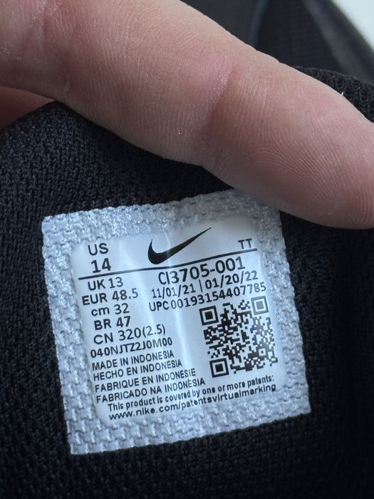 Оригинал Nike Air Max 95 Essential Og Triple Black (CI3705 001) черние