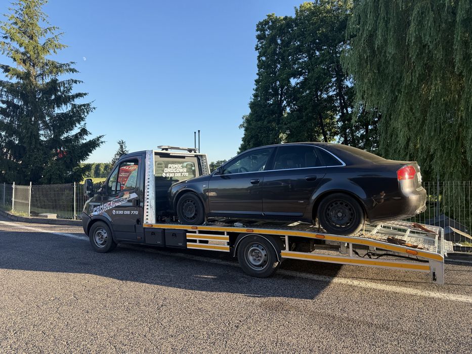 Pomoc drogowa autoholowanie laweta
