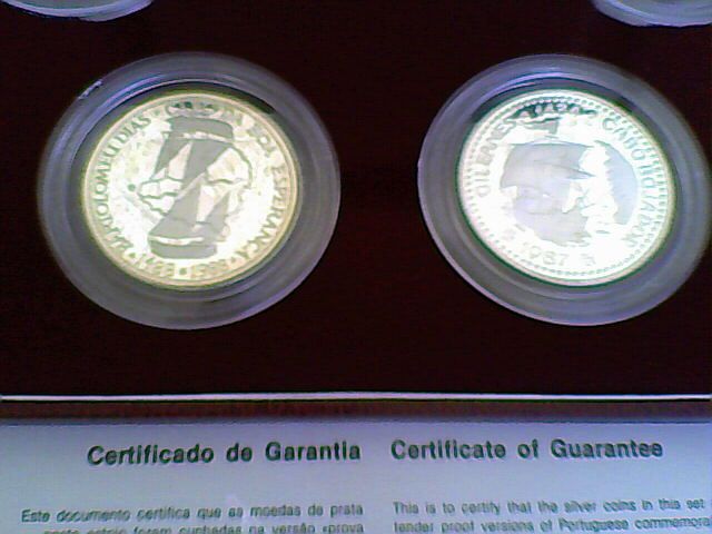 Moedas de Prata Comemorativas dos Descobrimentos Portugueses (série I)
