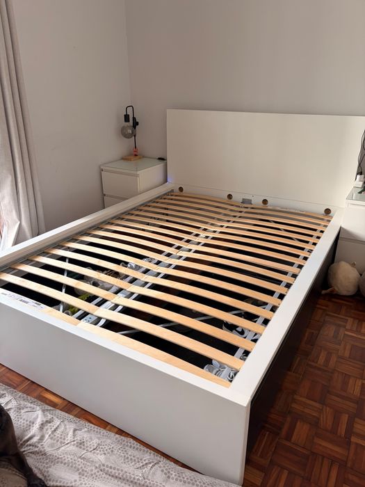 Estrutura cama Malm IKEIA