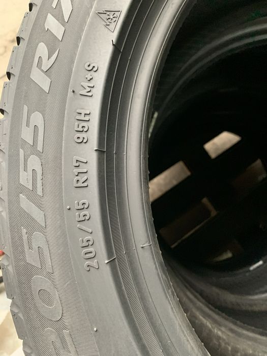 Автошини зима Pirelli 205/55/17 4шт шини колеса резина скати гума