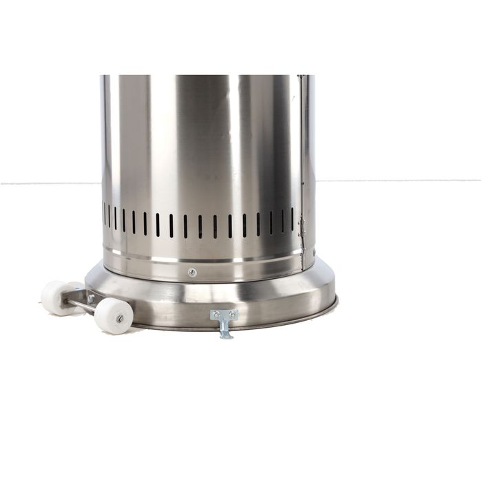 Parasol gazowy promiennik grzewczy ze stali nierdzewnej 180 cm