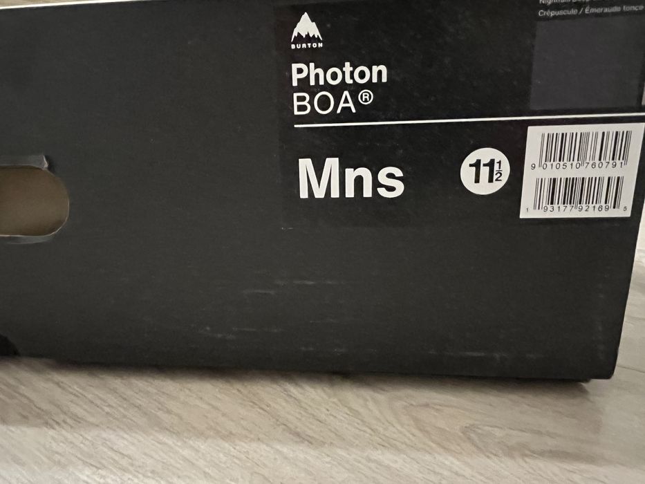 Черевики стан нових BURTON PHOTON BOA 2025 44.5 Ботинки сноубордичні