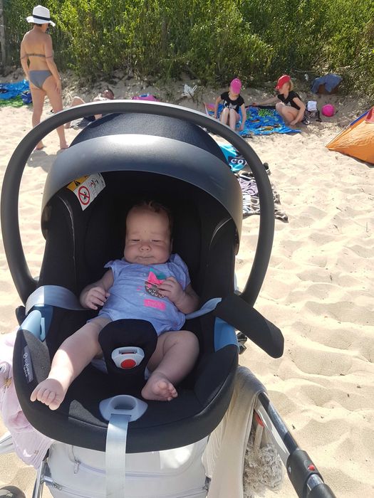 PROMOCJA! Wózek Junama biały eco skóra full wypos. NOWY 3w1 + GRATISY