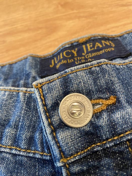 juicy couture vintage low waisted flared jeans