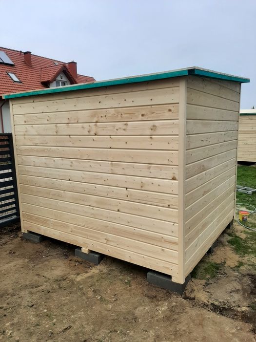 Domek narzędziowy 2.5x2.5 z podłogą