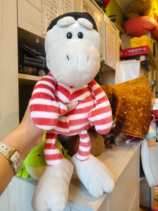 Duża miękka zabawka dinozaur smok pirat jaszczurka