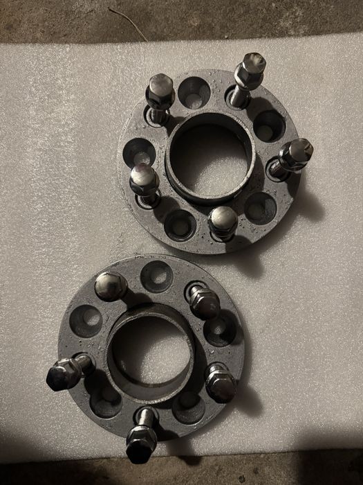 nowe sruby dystanse 50mm