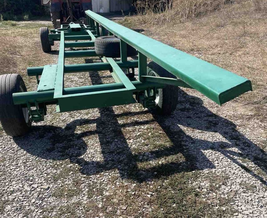 Універсальний Візок Тєлєжка Тележка Для Жатки, На Ресорах, На Кругу.