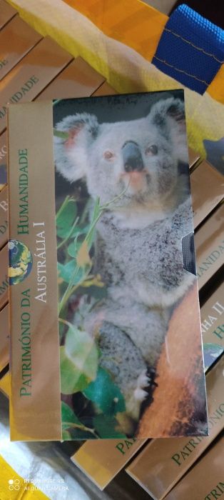 Coleção 50 Cassetes VHS Património da Humanidade